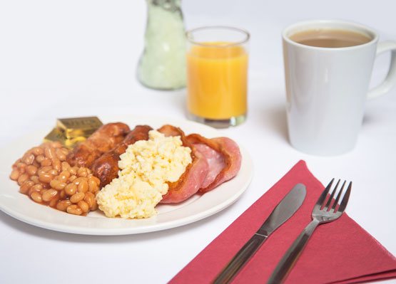 Express breakfast included with every stay